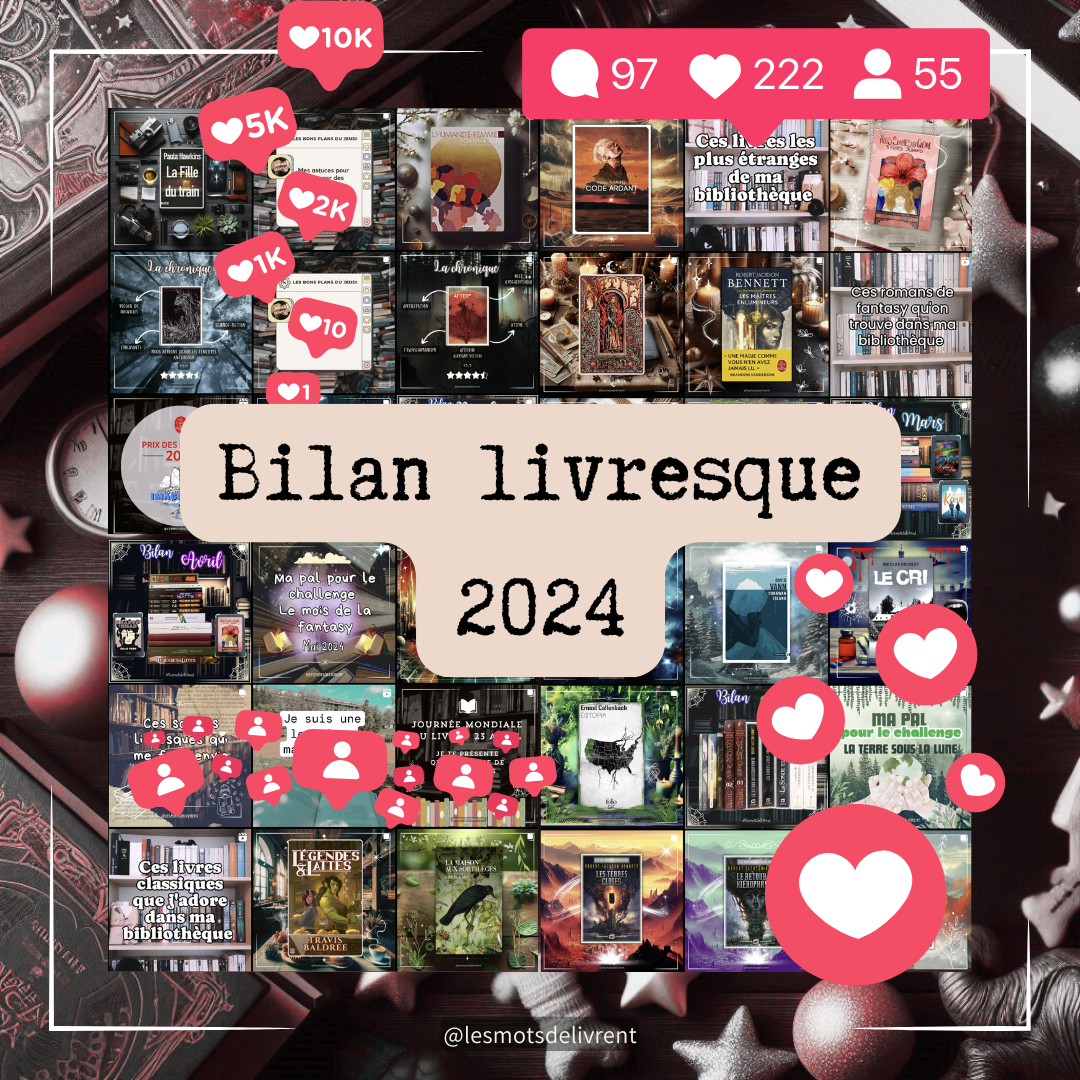 Mon bilan lecture de 2024