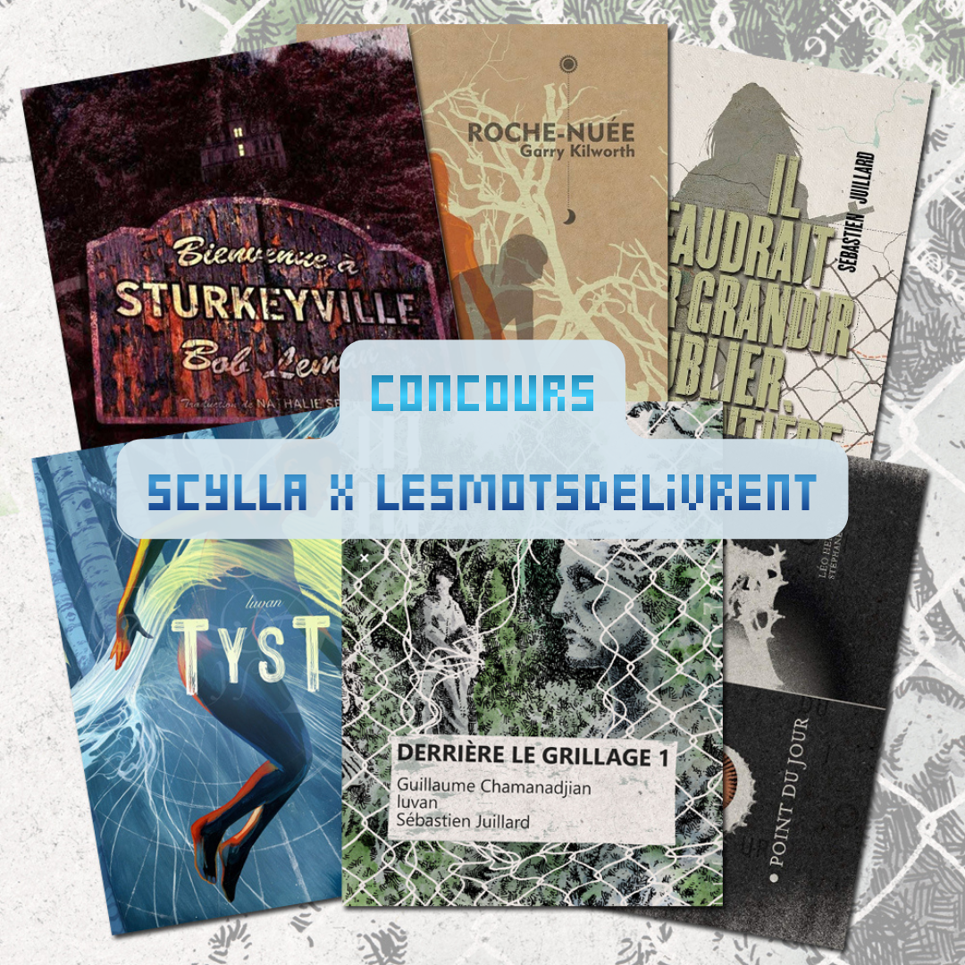 Participez au concours des éditions Scylla jusqu’au 10 Mars !
